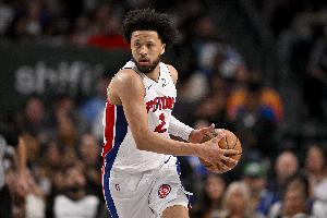 活塞官方：康宁汉姆左小腿挫伤被列为每日观察 将缺席与骑士比赛